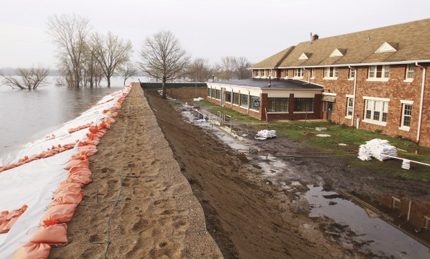 Credit Island Flooding
